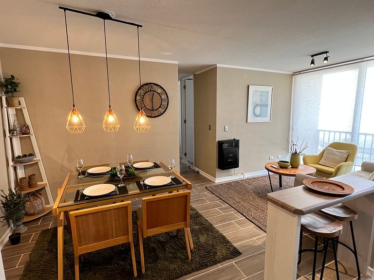 Apartamento familiar em frente ao Aeródromo de Puerto Montt.