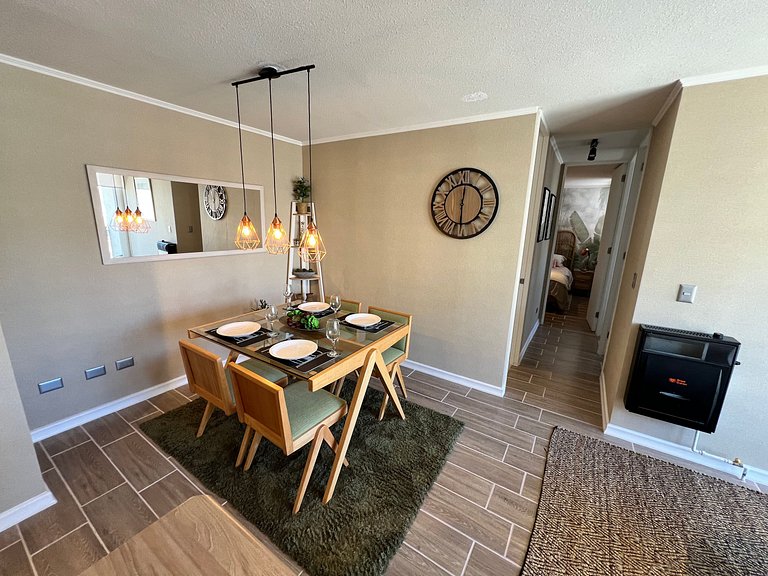 Apartamento familiar em frente ao Aeródromo de Puerto Montt.