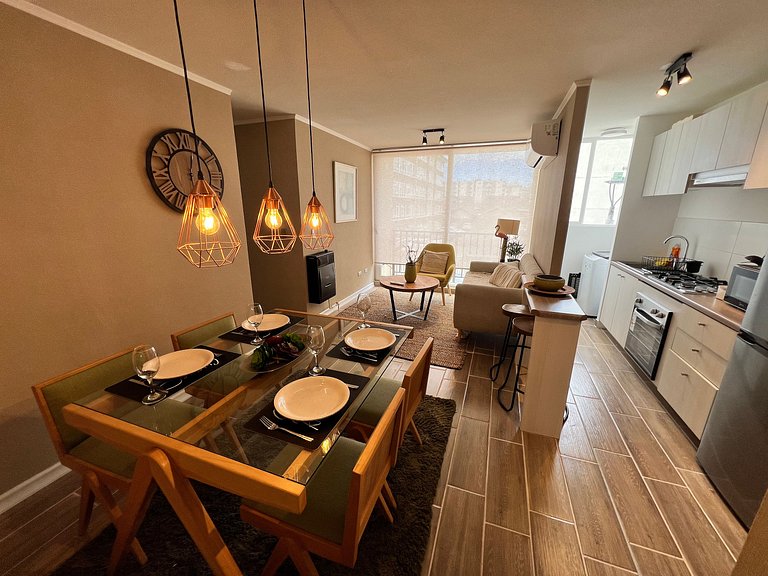 Apartamento familiar em frente ao Aeródromo de Puerto Montt.