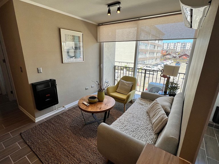 Apartamento familiar em frente ao Aeródromo de Puerto Montt.