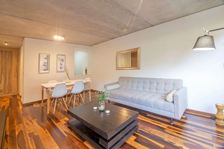 Apartamento com amenidades de spa em Punta.