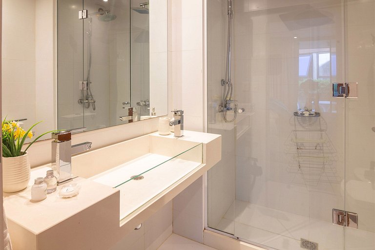 Apartamento com amenidades de spa em Punta.