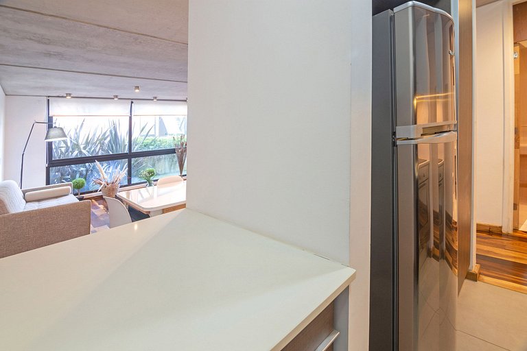 Apartment with spa amenities in Punta.