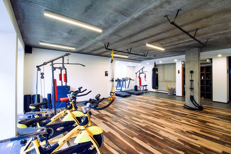 Apartamento com amenidades de spa em Punta.