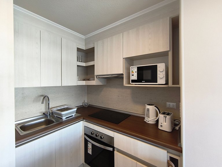 Family apartment minutes from Faro Monumental, La Serena.