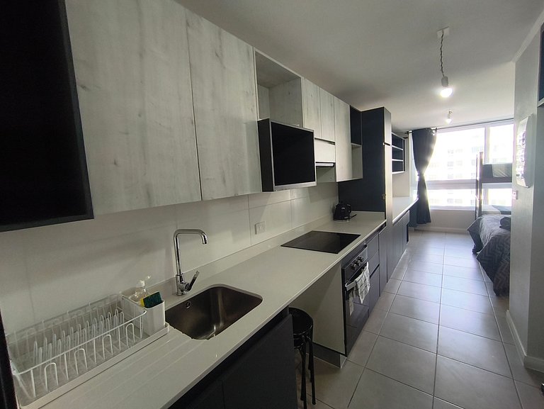 Studio apartment steps from Faro Monumental, La Serena.