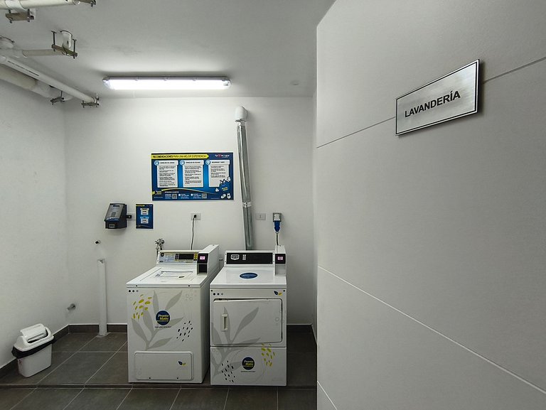 Studio apartment steps from Faro Monumental, La Serena.