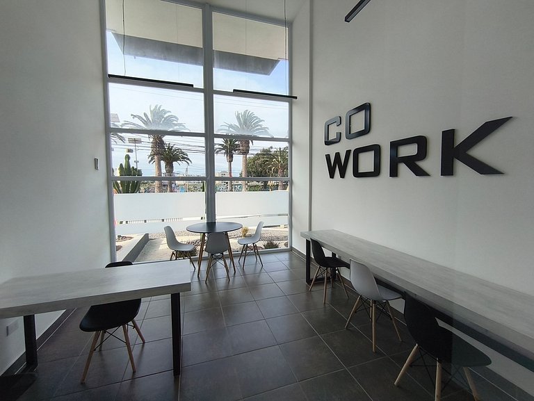 Studio apartment steps from Faro Monumental, La Serena.