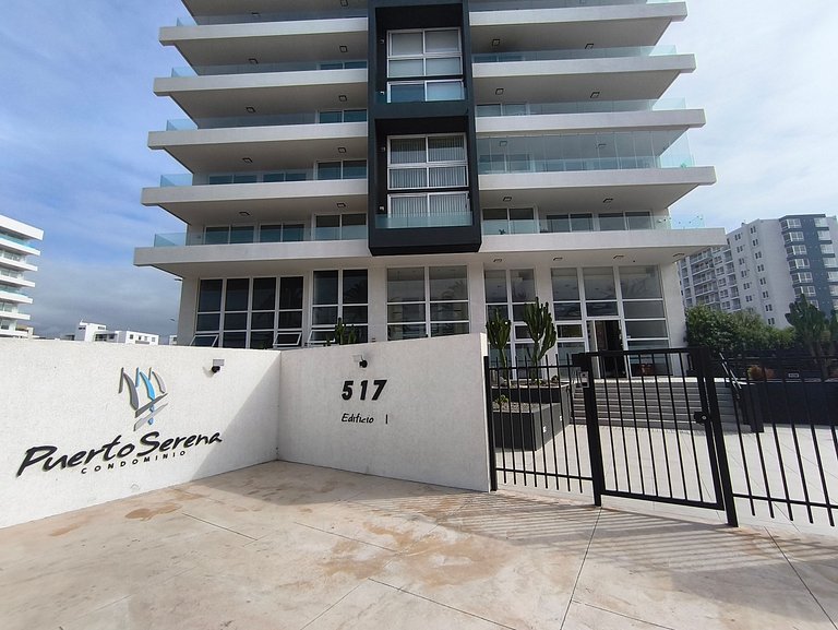 Studio apartment steps from Faro Monumental, La Serena.