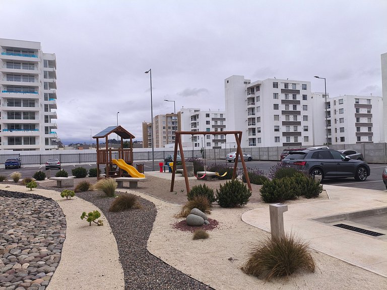 Studio apartment steps from Faro Monumental, La Serena.