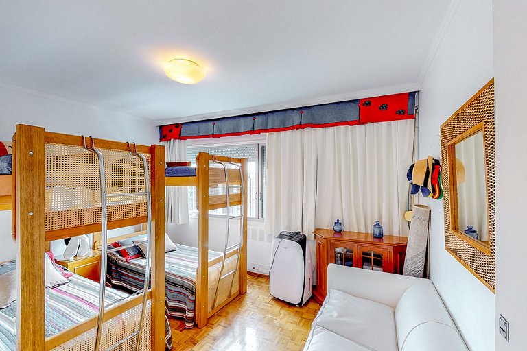 Apartamento familiar con vista a Playa Brava, Punta.