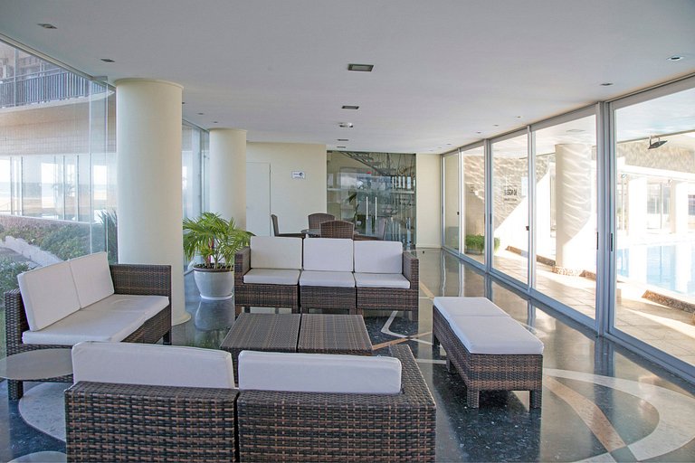 Apartamento familiar com vista para a Playa Brava, Punta.