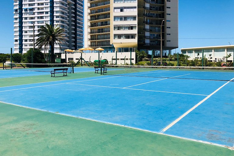 Apartamento familiar com vista para a Playa Brava, Punta.