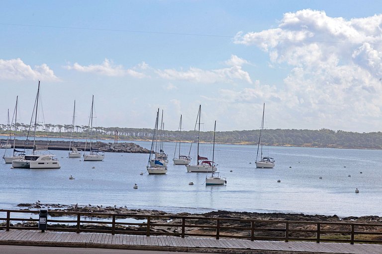 Apartamento com vista para o Muelle de Mahilos, Punta del Es