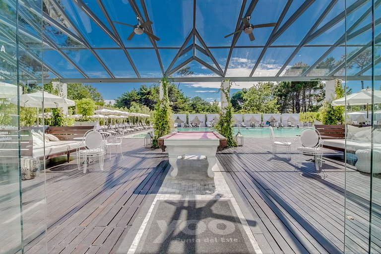 Apartamento com excelentes comodidades em Punta del Este.