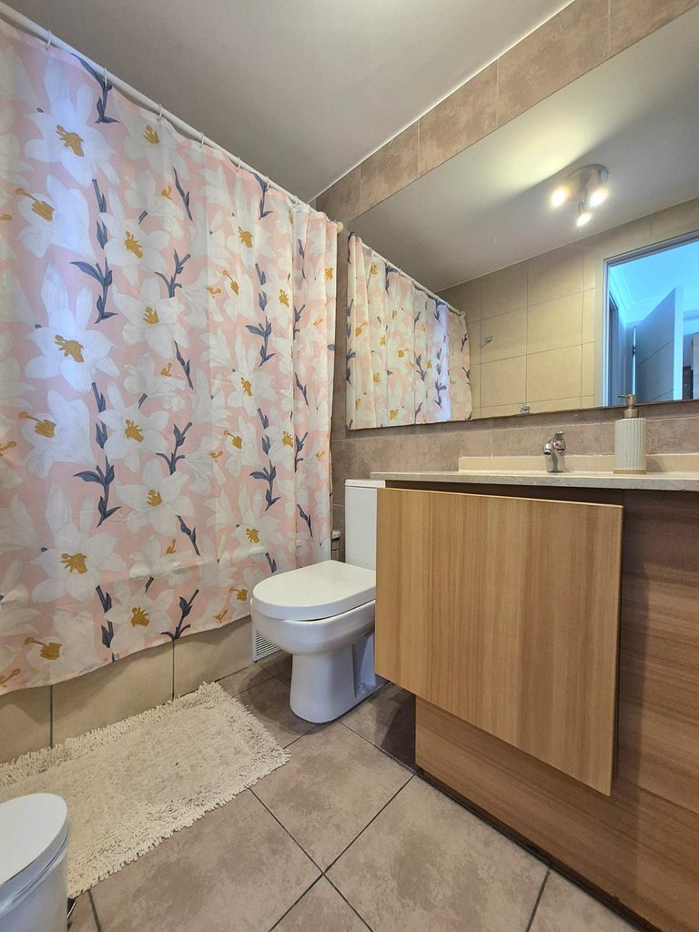 Apartment with a sea view in Costa de Montemar.