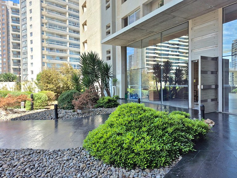 Apartment with a sea view in Costa de Montemar.