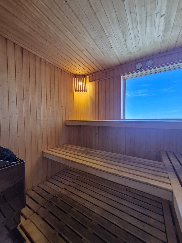 Apartamento com vista para o mar em Costa de Montemar.