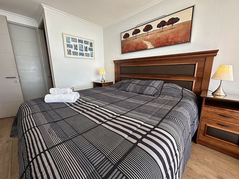 Apartment with a sea view in Costa de Montemar.