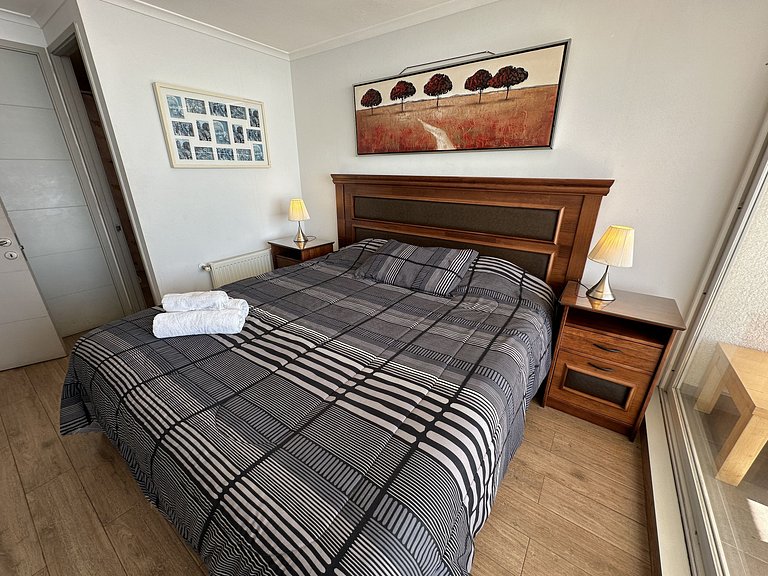 Apartamento com vista para o mar em Costa de Montemar.