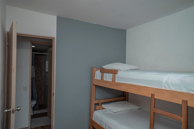 Apartamento a passos do Mar do Caribe, Cartagena.