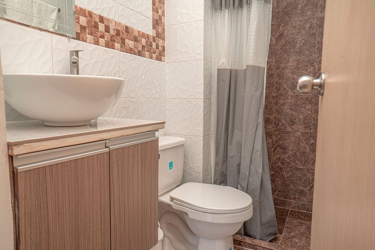 Apartamento a passos do Mar do Caribe, Cartagena.