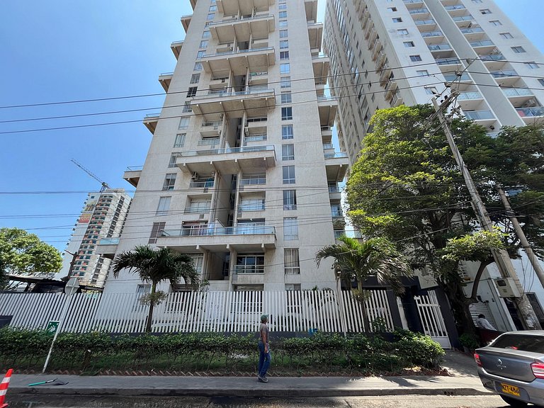 Apartamento a passos do Mar do Caribe, Cartagena.