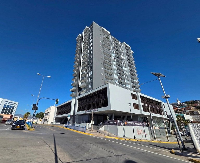 Apartment facing the Port of Coquimbo.