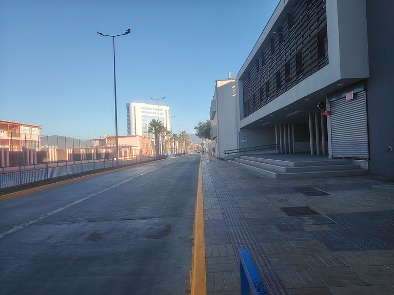 Apartment facing the Port of Coquimbo.